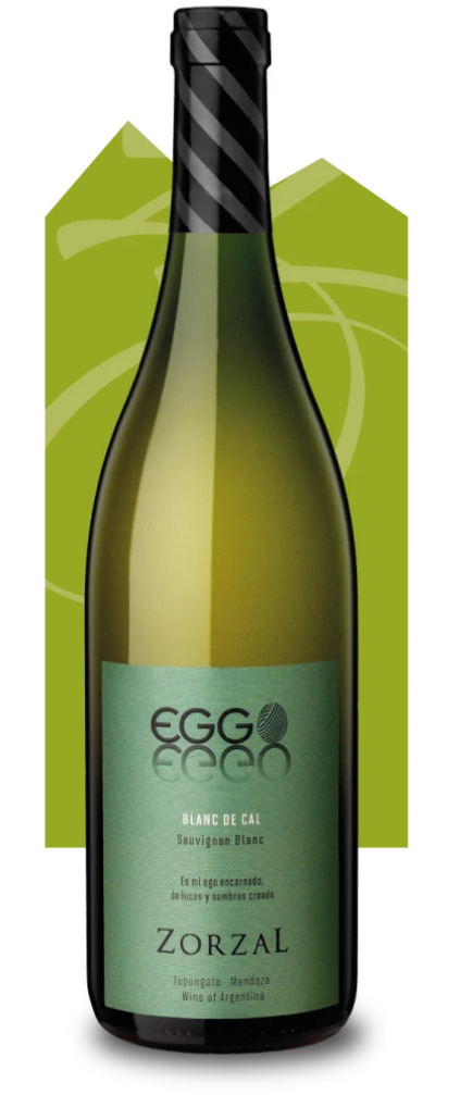 wine bottle of EGGO Blanc de Cal