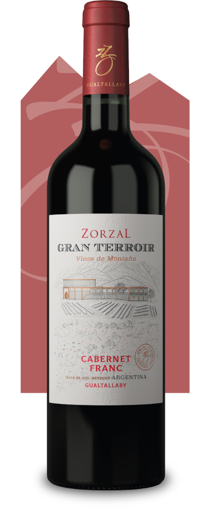 wine bottle of Gran Terroir Cabernet Franc