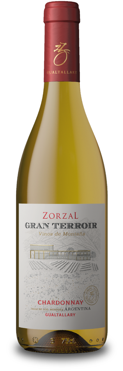 wine bottle of Gran Terroir Chardonnay